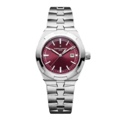 Vacheron Constantin 4600V/200A-H127 Overseas Self-Winding 34.5mm Steel Burgundy Dial Watch