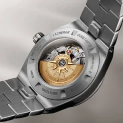 Vacheron Constantin 4600V/200A-H127 Overseas Self-Winding 34.5mm Steel Burgundy Dial Watch - Image 3