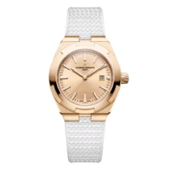 Vacheron Constantin 4600V/200R-H128 Overseas Self-Winding 34.5mm Rose Gold Golden Dial Watch - Image 3