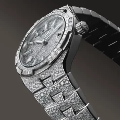 Vacheron Constantin 4617V/215G-H039 Overseas Self-Winding High Jewellery 35mm White Gold Diamond Watch - Image 2