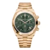 Vacheron Constantin 5520V/210R-B966 Overseas Chronograph 42.5mm Rose Gold Green Dial Watch