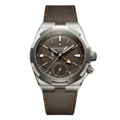 Vacheron Constantin 7930V/210T-H072 Overseas Dual Time Cardinal Points South 41mm Titanium Brown Watch