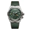 Vacheron Constantin 7930V/210T-H075 Overseas Dual Time Cardinal Points West 41mm Titanium Green Watch