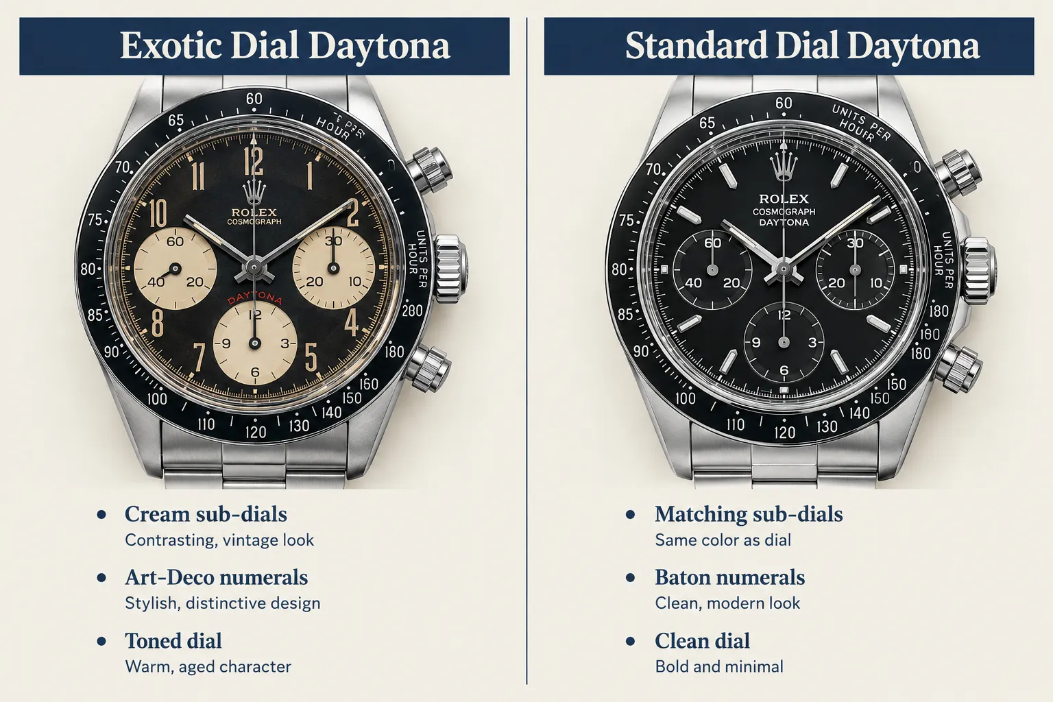 Paul Newman Daytona vs Regular Daytona: What's the Difference?