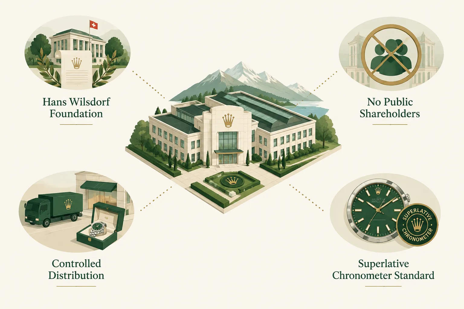 What Happened to Rolex After Hans Wilsdorf Died, and Is Rolex Still Family Owned