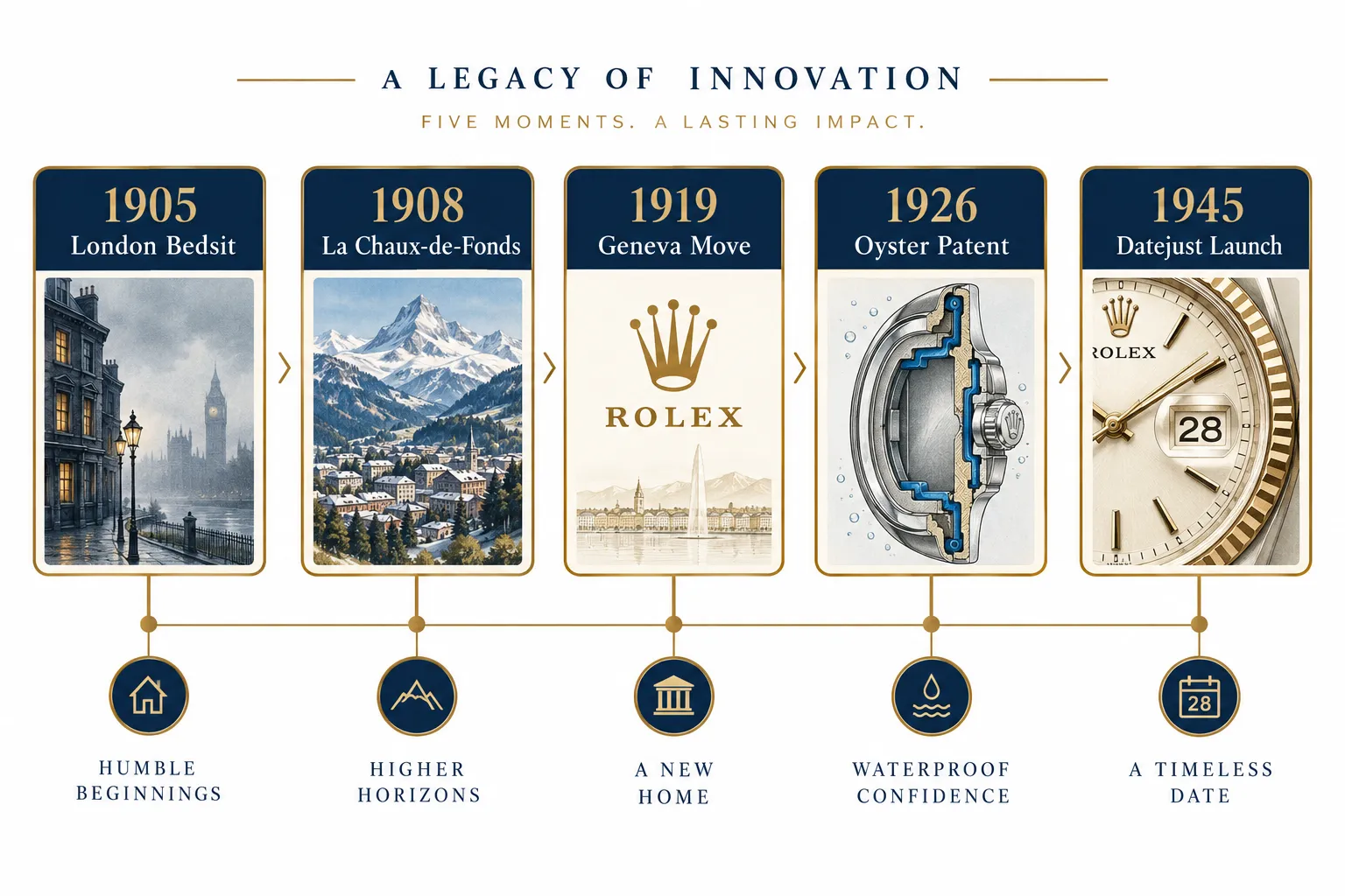 Who Founded Rolex and When Did It Start