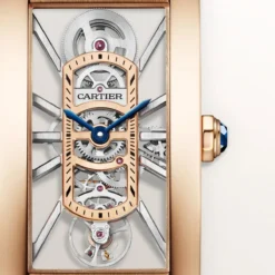 Cartier WHTA0040 Tank Américaine Skeleton Large 44.4mm Rose Gold Watch 8 Cartier WHTA0040 Tank Américaine Skeleton Large 44.4mm Rose Gold Watch - Image 2