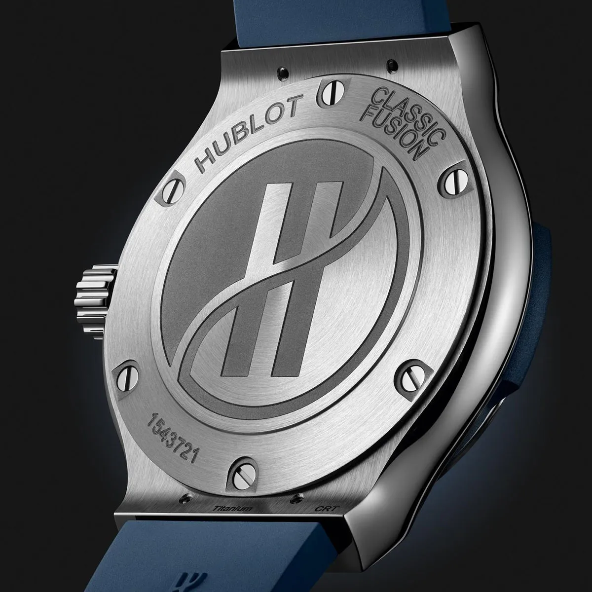 Hublot 581.NX.7170.RX Classic Fusion Titanium Blue 33mm Watch 5 Hublot 581.NX.7170.RX Classic Fusion Titanium Blue 33mm Watch - Image 4