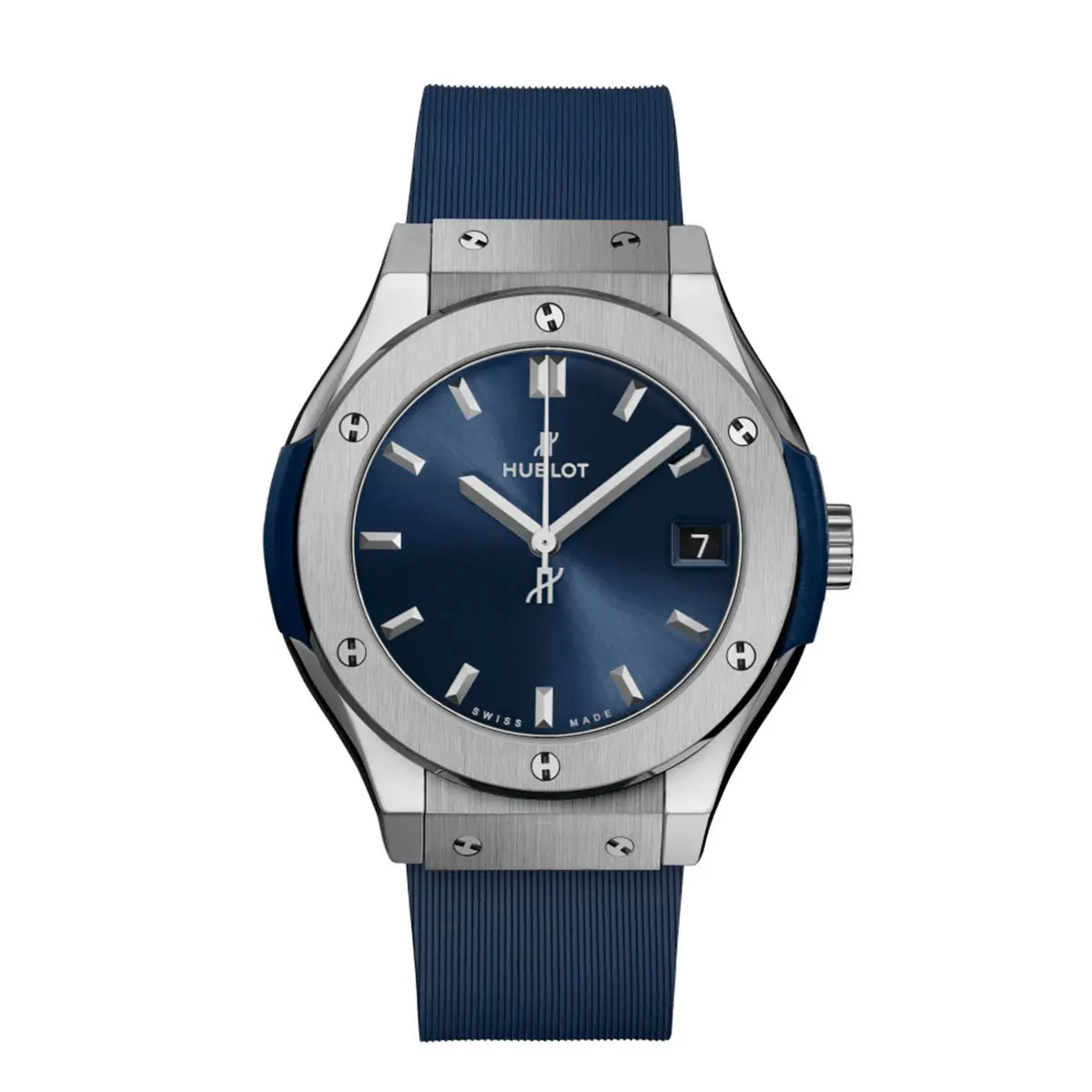 Hublot 581.NX.7170.RX Classic Fusion Titanium Blue 33mm Watch 2 Hublot 581.NX.7170.RX Classic Fusion Titanium Blue 33mm Watch